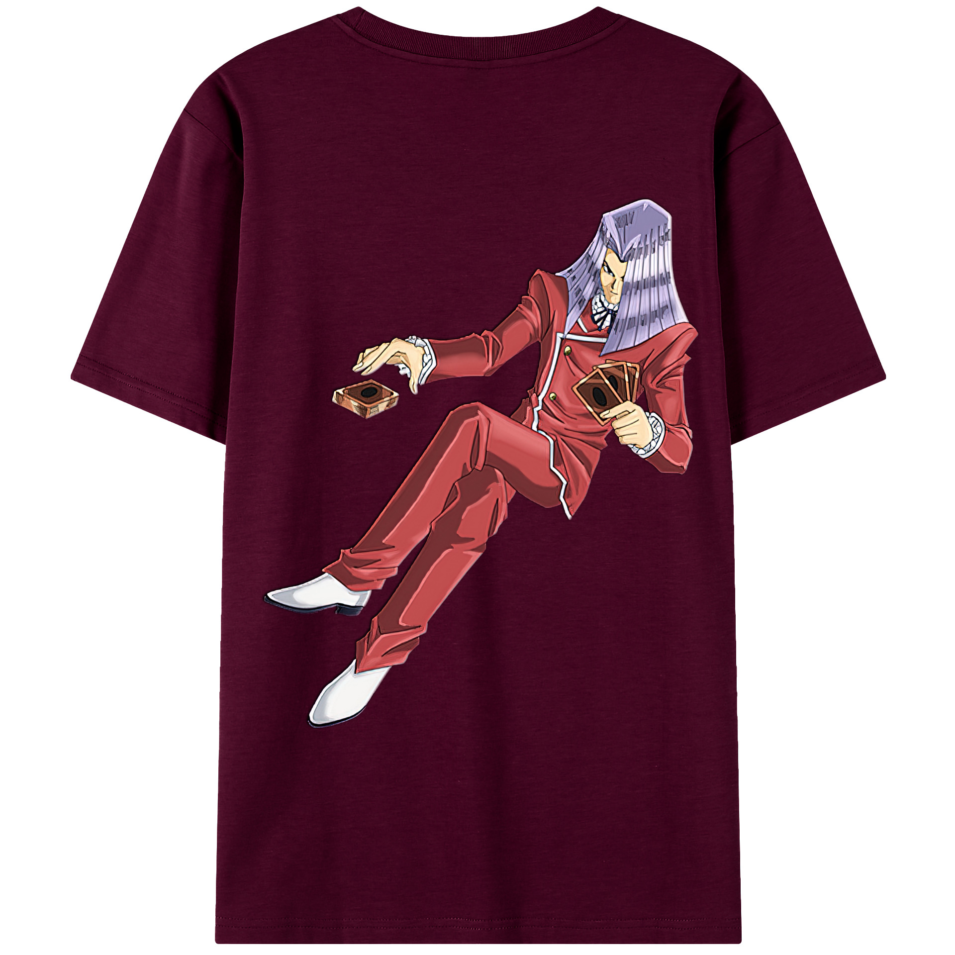 （画像用） 遊☆戯☆王 Yu-Gi-Oh! レディース半袖Tシャツ(バックプリント)